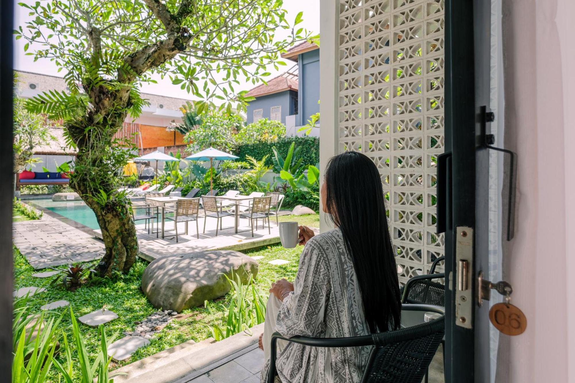 Chandi Hotel Ubud エクステリア 写真